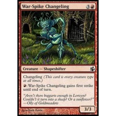 War-Spike Changeling - War-Spike Changeling - [MOR] [EX] [Foil]