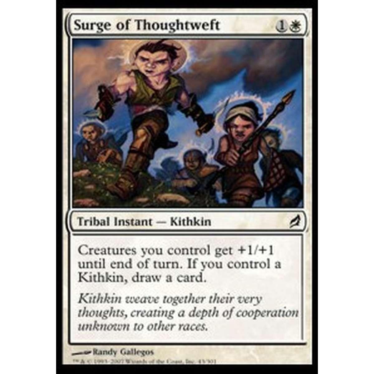 Surge of Thoughtweft - Surge of Thoughtweft - [LRW] [EX] [Foil]