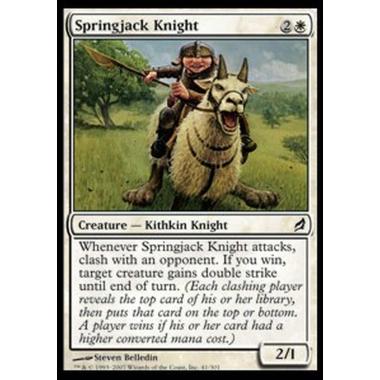 Springjack Knight - Springjack Knight - [LRW] [EX] [Foil]