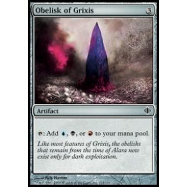 Obelisk of Grixis - Obelisco di Grixis - [ALA] [EX] [Foil]