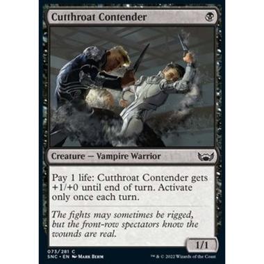 Cutthroat Contender - Concorrente Tagliagole - [SNC] [NM]