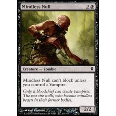 Mindless Null - Nullo Insensato - [ZEN] [NM] [Foil]