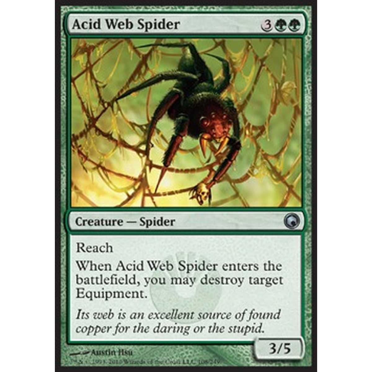 Acid Web Spider - Ragno dalla Tela Acida - [SOM] [NM] [Foil]