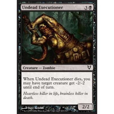 Undead Executioner - Carnefice Non Morto - [AVR] [NM] [Foil]