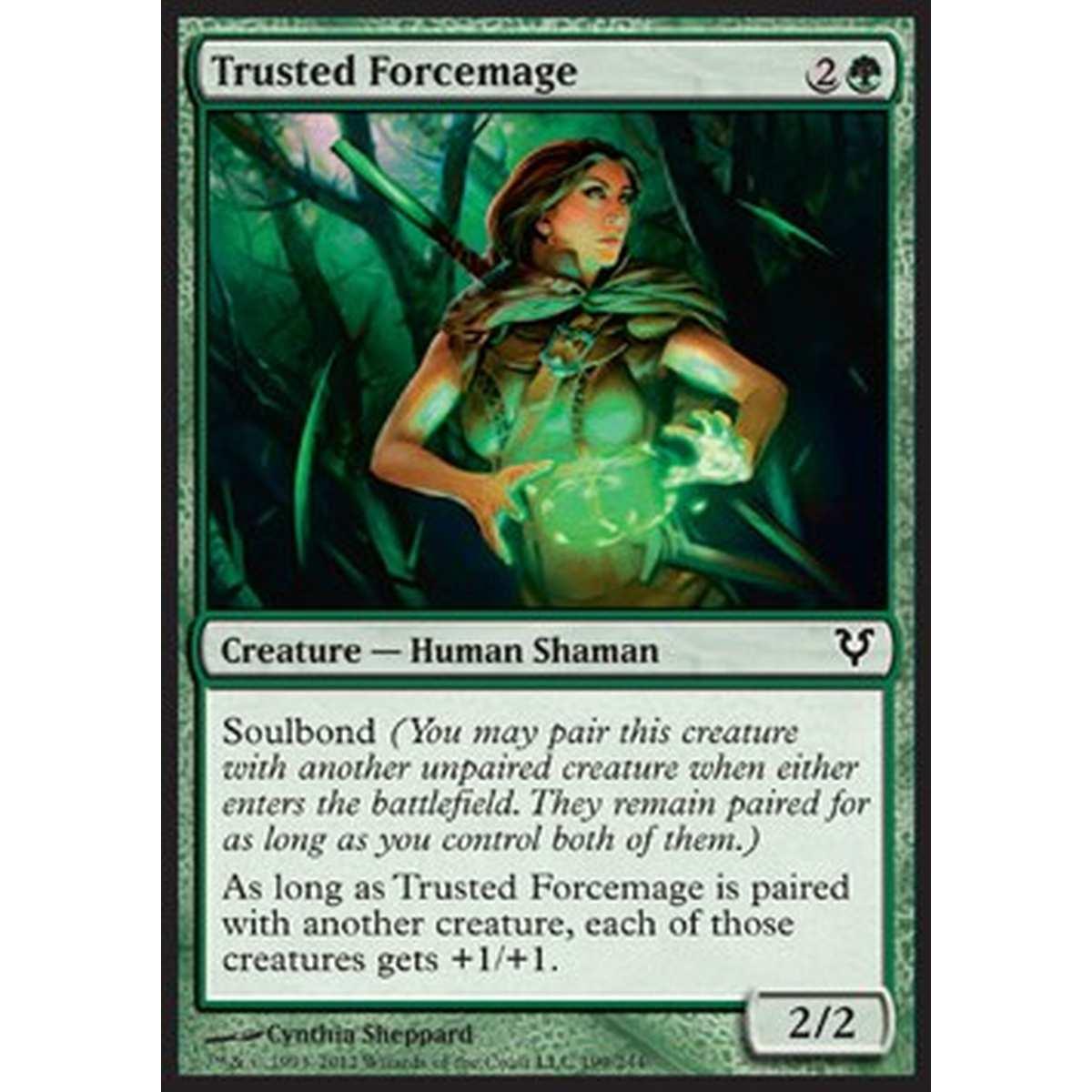 Trusted Forcemage - Trusted Forcemage - [AVR] [NM] [Foil]