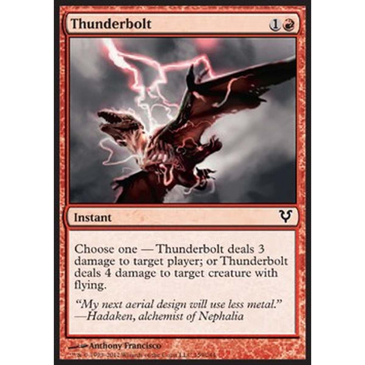 Thunderbolt - Saetta - [AVR] [NM] [Foil]