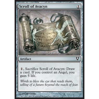 Scroll of Avacyn - Pergamena di Avacyn - [AVR] [NM] [Foil]