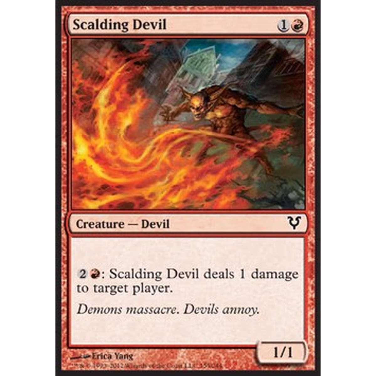 Scalding Devil - Diavolo Incandescente - [AVR] [NM] [Foil]
