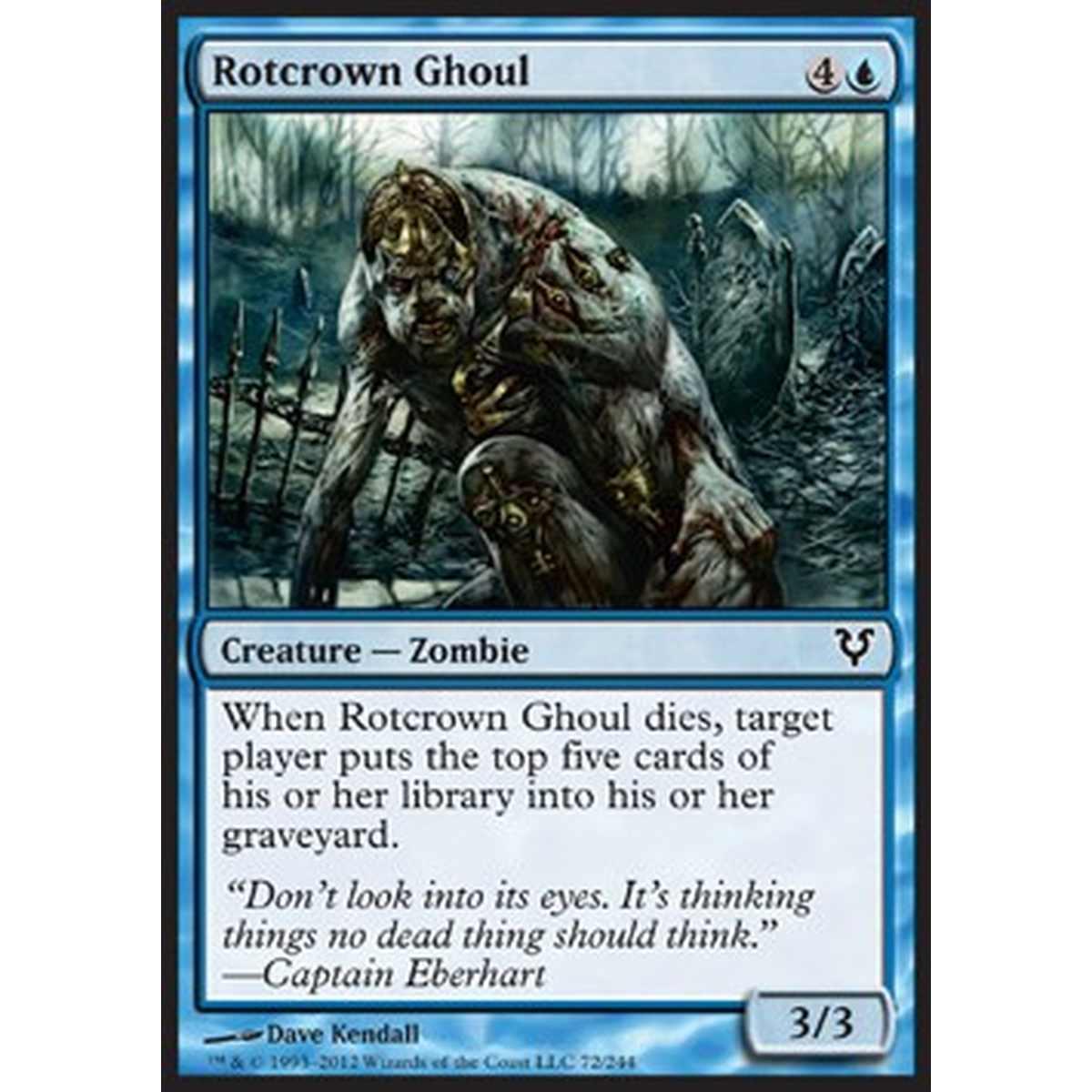 Rotcrown Ghoul - Ghoul dalla Corona Putrefatta - [AVR] [NM] [Foil]