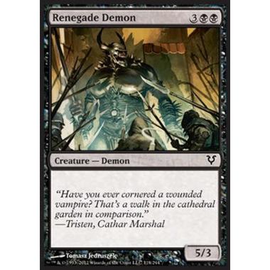 Renegade Demon - Demone Rinnegato - [AVR] [NM] [Foil]