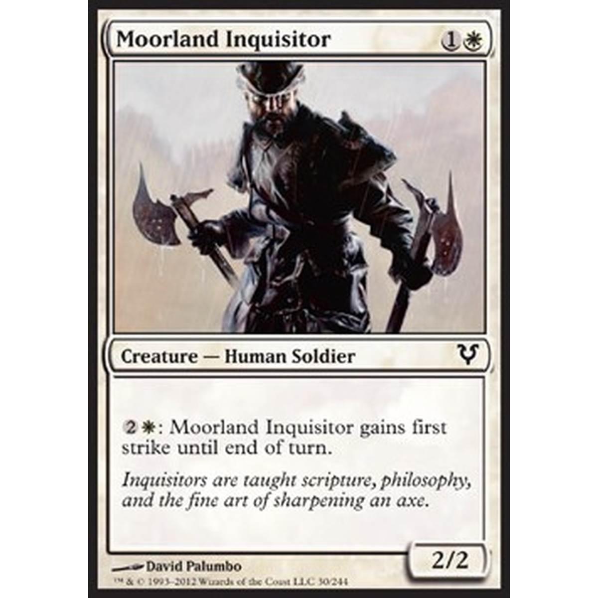 Moorland Inquisitor - Inquisitore della Brughiera - [AVR] [NM] [Foil]