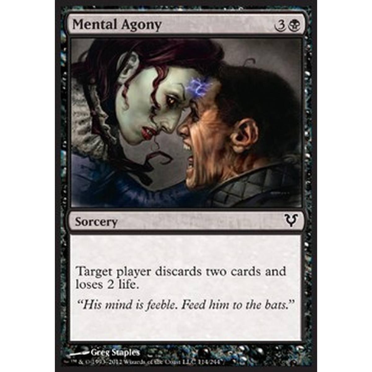 Mental Agony - Angoscia Mentale - [AVR] [NM] [Foil]