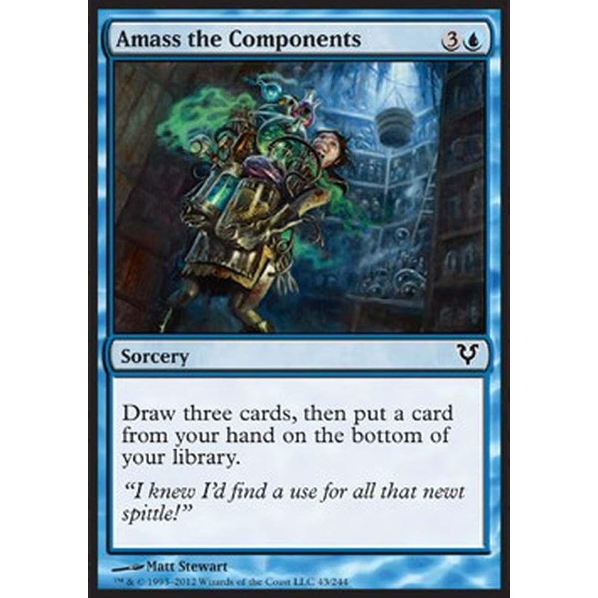 Amass the Components - Cumulo di Cianfrusaglie - [AVR] [NM] [Foil]