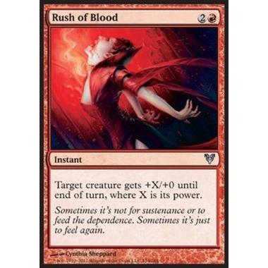 Rush of Blood - Afflusso di Sangue - [AVR] [NM] [Foil]
