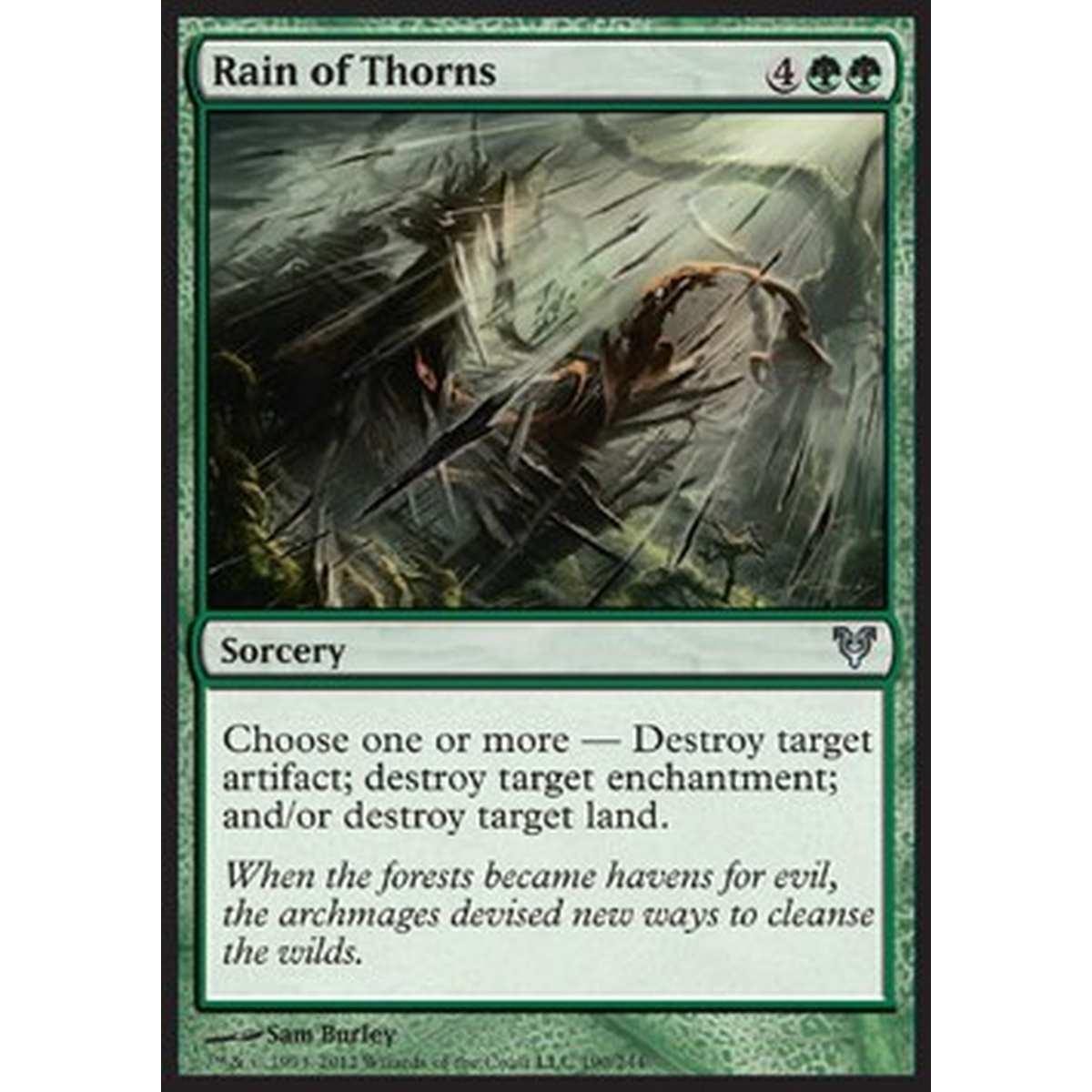Rain of Thorns - Pioggia di Spine - [AVR] [NM] [Foil]