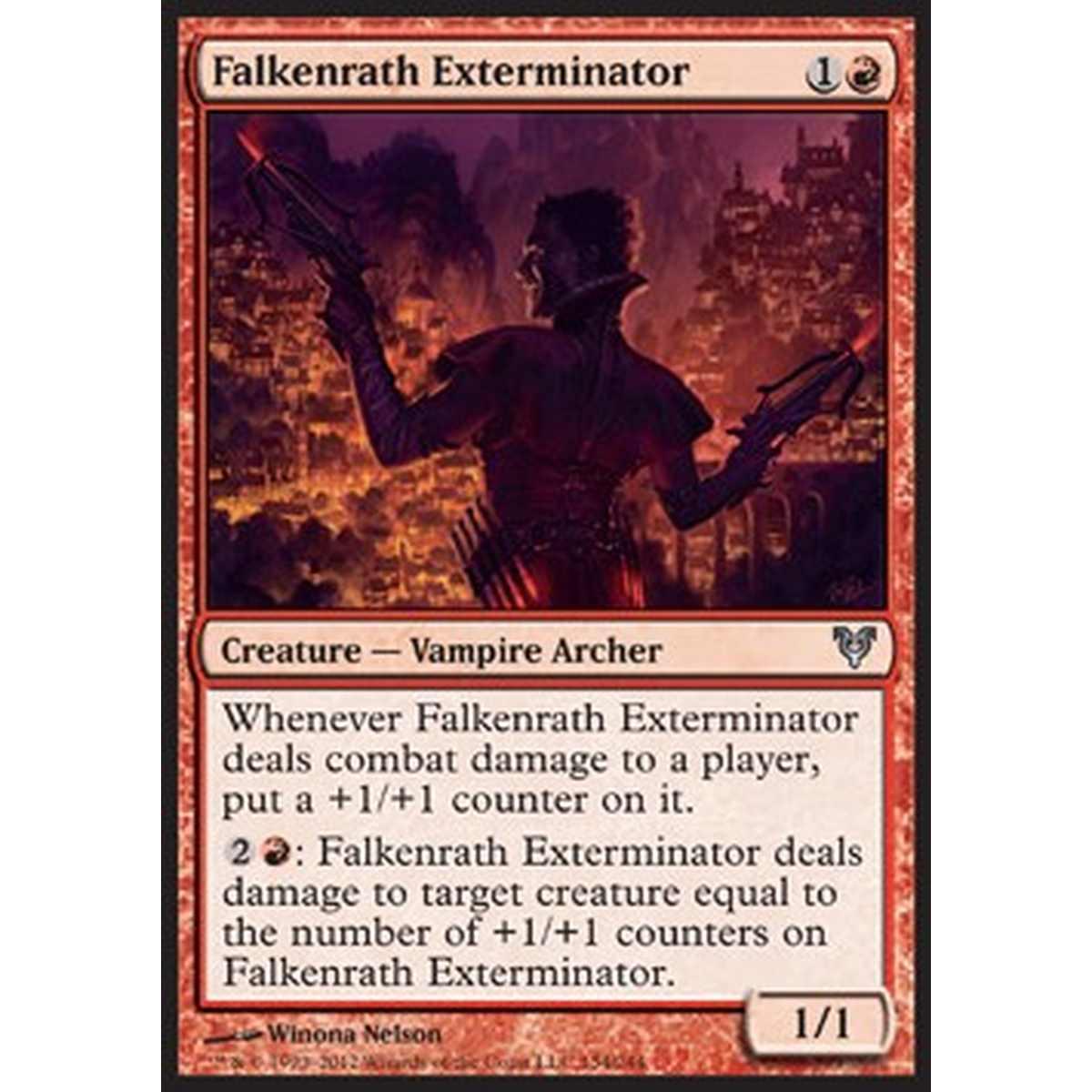 Falkenrath Exterminator - Sterminatore Falkenrath - [AVR] [NM] [Foil]