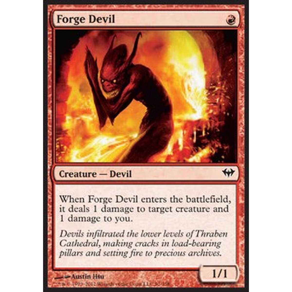 Forge Devil - Diavolo della Forgia - [DKA] [NM] [Foil]