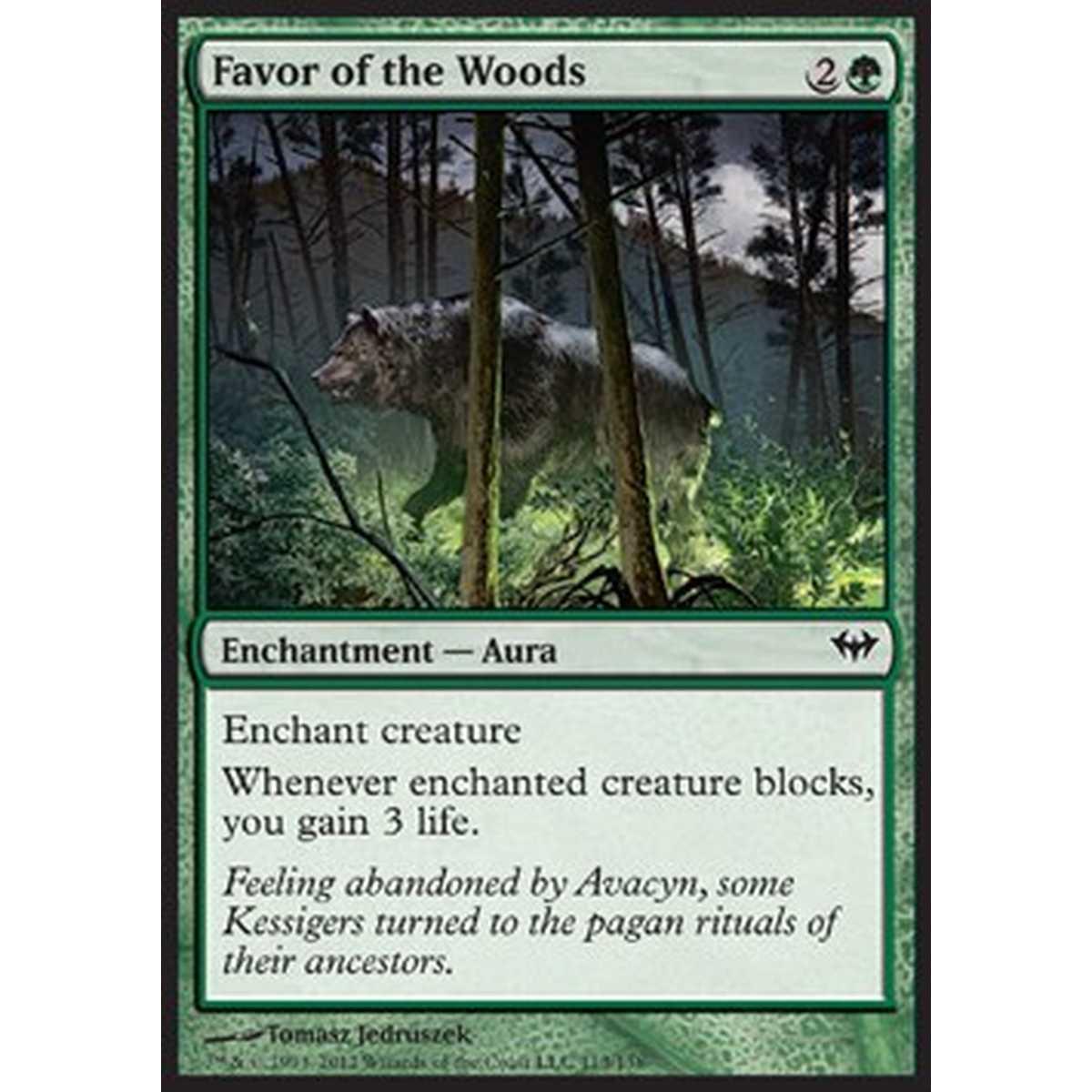 Favor of the Woods - Favor of the Woods - [DKA] [NM] [Foil]