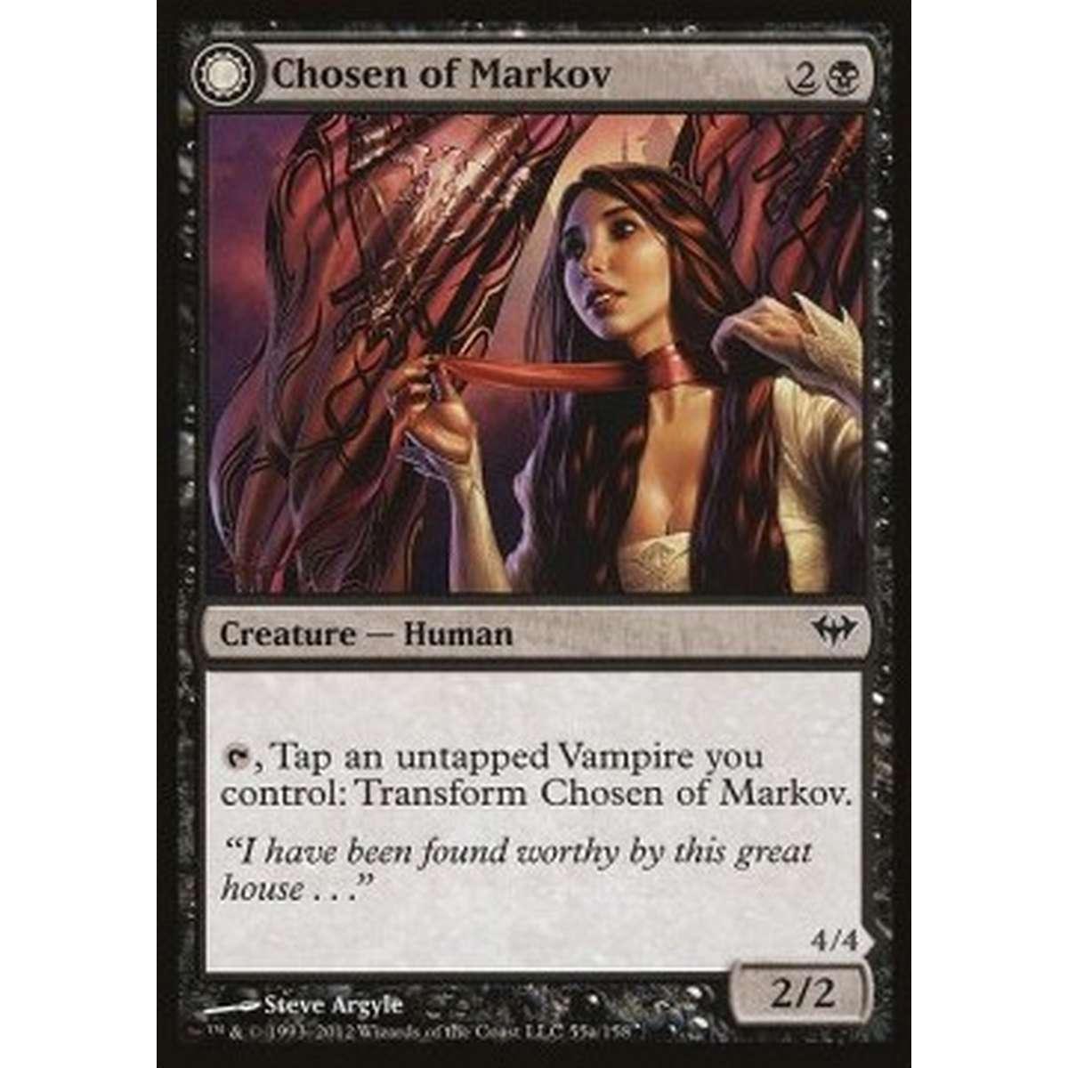 Chosen of Markov / Markov's Servant - Prescelta di Markov / Servitrice di Markov - [DKA] [NM] [Foil]