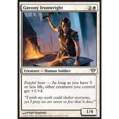 Gavony Ironwright - Forgiaferro di Gavony - [DKA] [NM] [Foil]