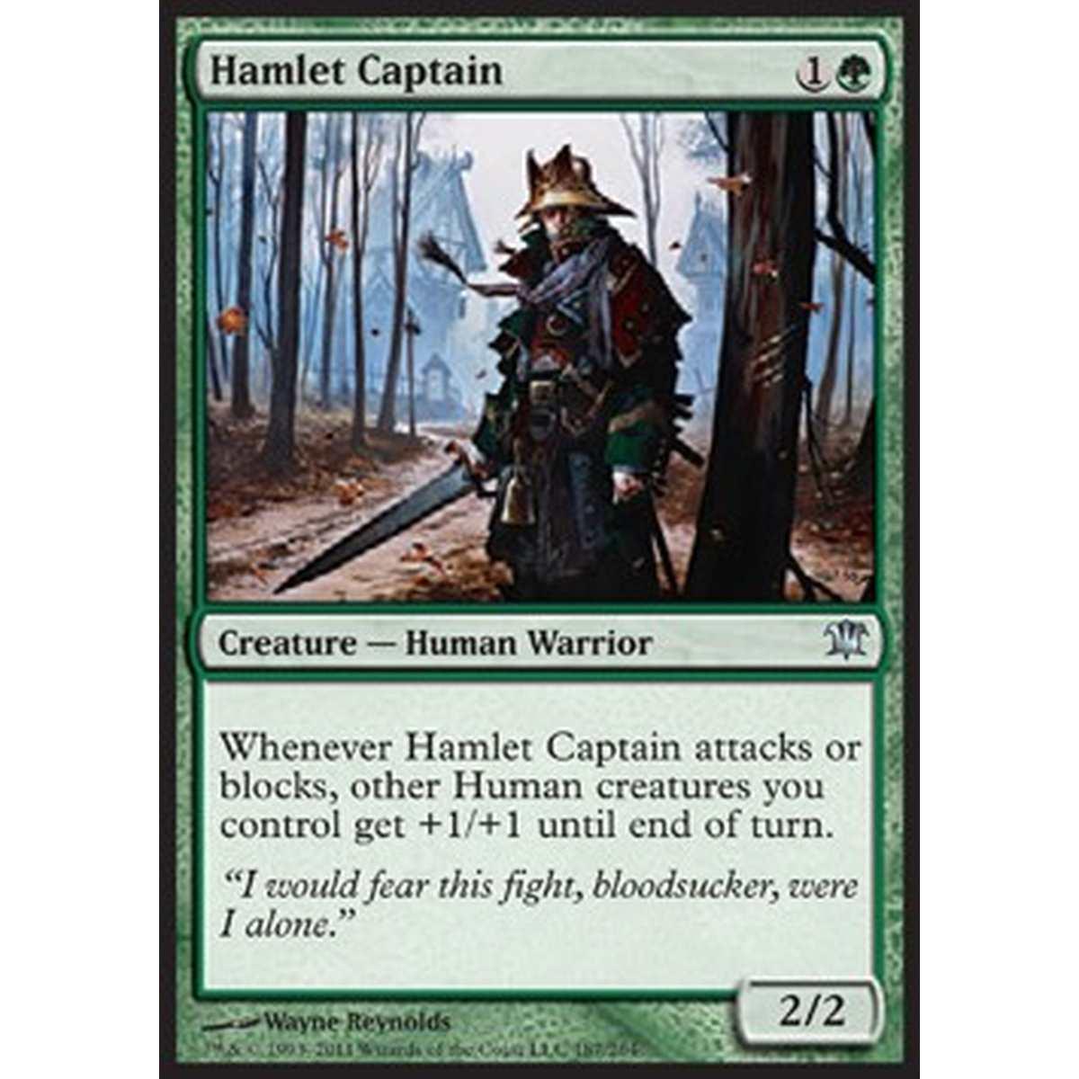 Hamlet Captain - Capitano del Borgo - [ISD] [NM] [Foil]
