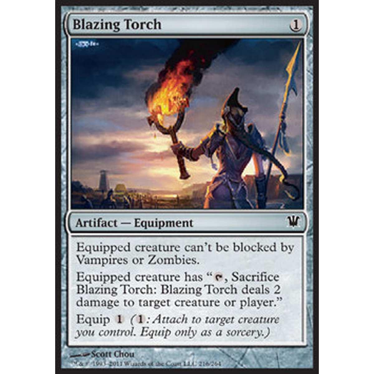 Blazing Torch - Torcia Ardente - [ISD] [NM] [Foil]