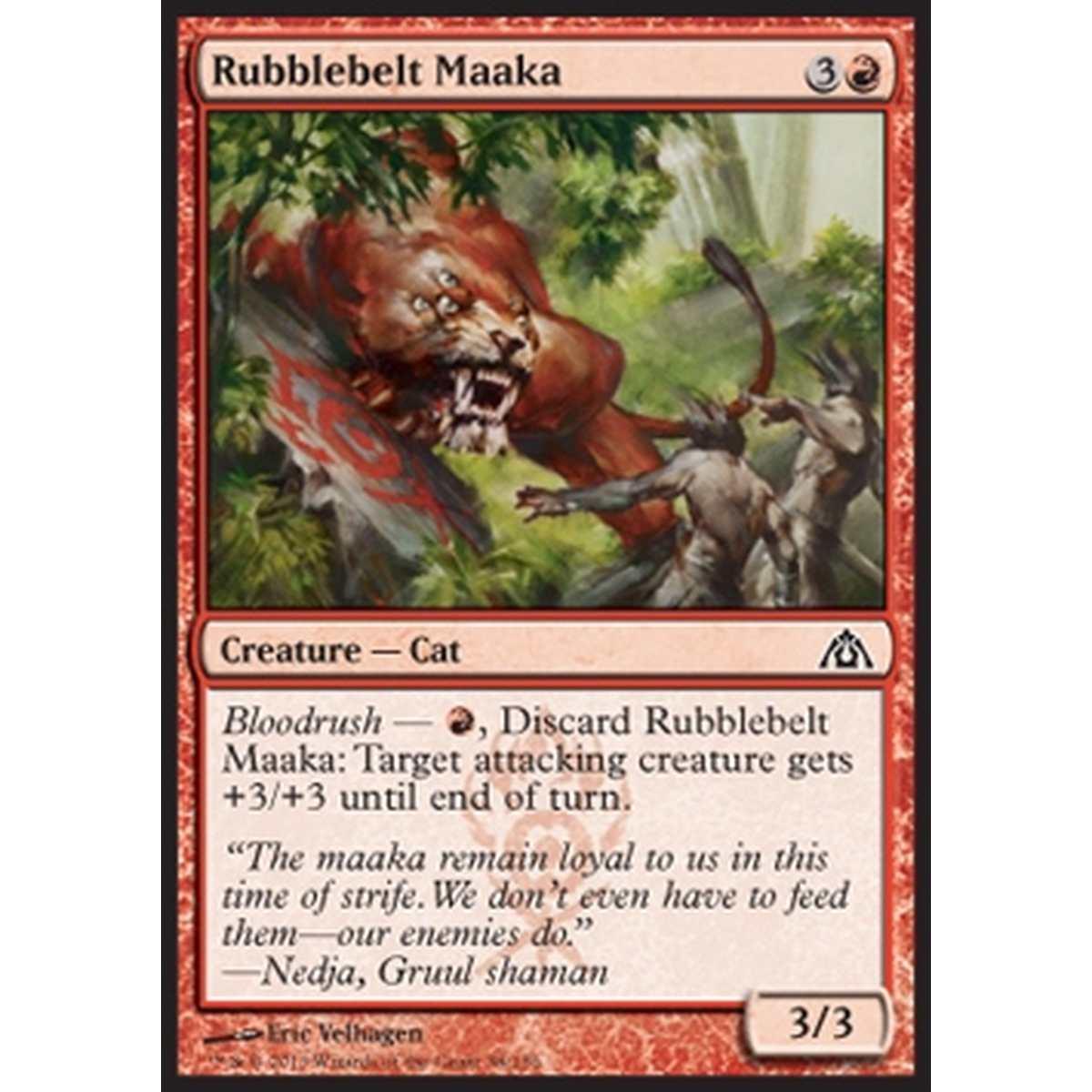 Rubblebelt Maaka - Maaka della Zona di Macerie - [DGM] [NM] [Foil]