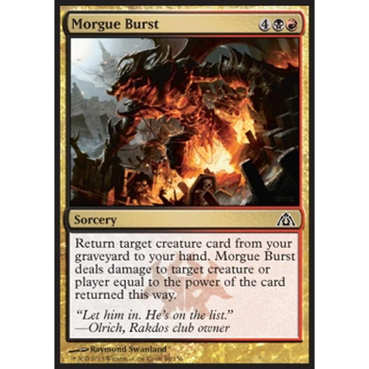 Morgue Burst - Squarcio all'Obitorio - [DGM] [NM] [Foil]