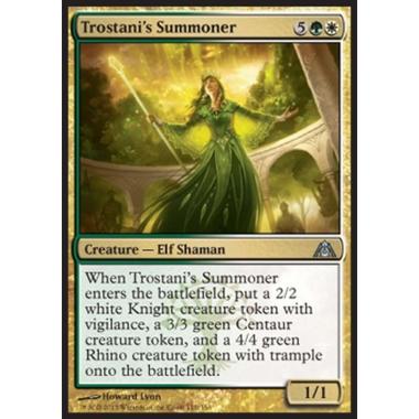Trostani's Summoner - Evocatrice di Trostani - [DGM] [NM] [Foil]