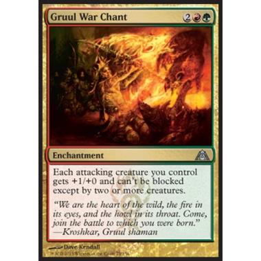 Gruul War Chant - Canto di Guerra Gruul - [DGM] [NM] [Foil]