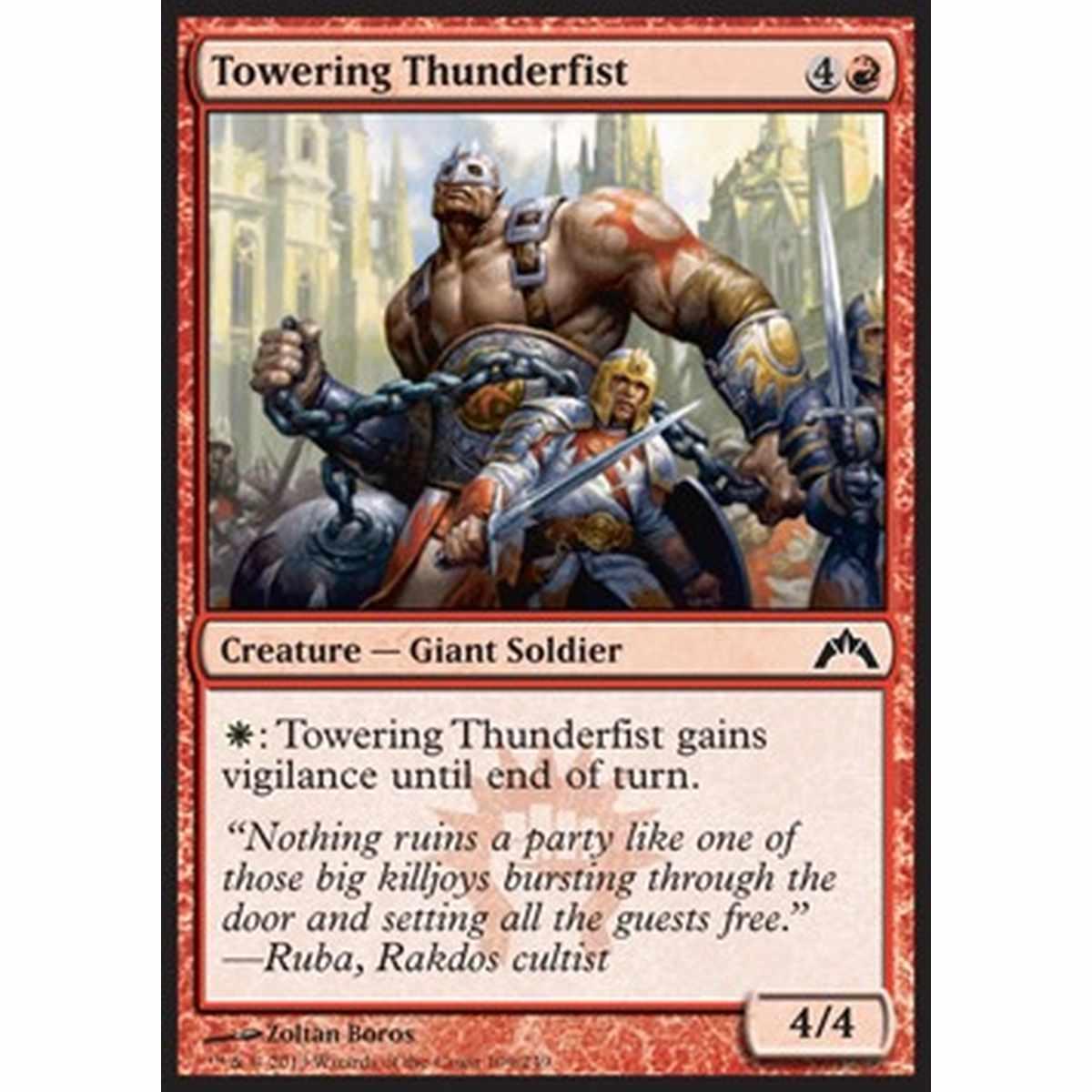 Towering Thunderfist - Pugno Tonante Imponente - [GTC] [NM] [Foil]