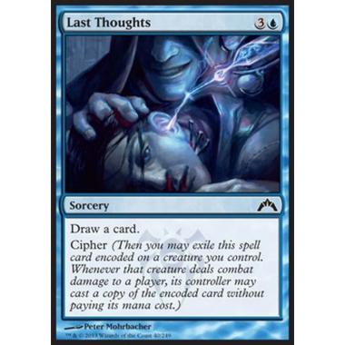 Last Thoughts - Ultimi Pensieri - [GTC] [NM] [Foil]