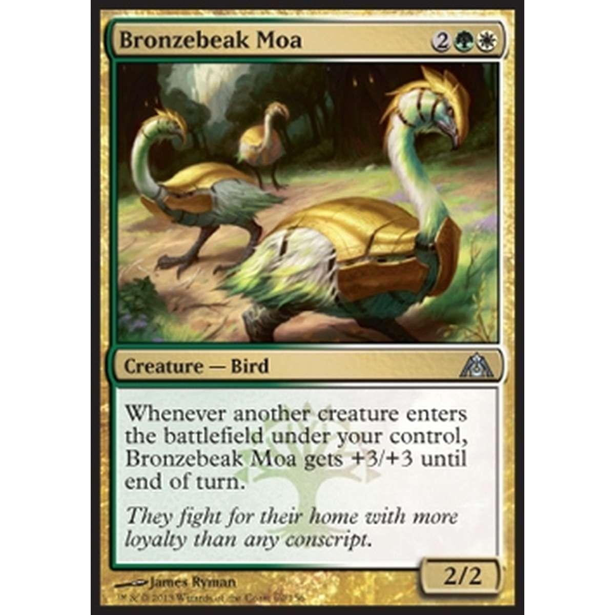 Bronzebeak Moa - Moa dal Becco di Bronzo - [DGM] [NM] [Foil]