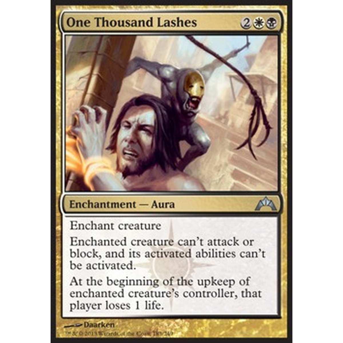 One Thousand Lashes - Mille Frustate - [GTC] [NM] [Foil]