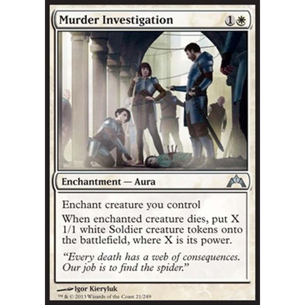 Murder Investigation - Indagine per Omicidio - [GTC] [NM] [Foil]