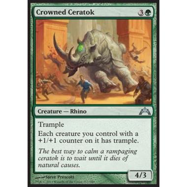 Crowned Ceratok - Ceratok Coronato - [GTC] [NM] [Foil]