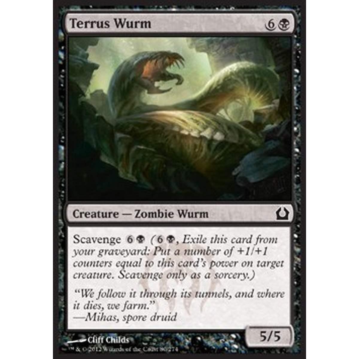Terrus Wurm - Wurm di Terrus - [RTR] [NM] [Foil]