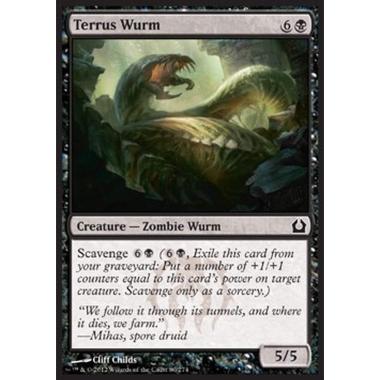 Terrus Wurm - Wurm di Terrus - [RTR] [NM] [Foil]