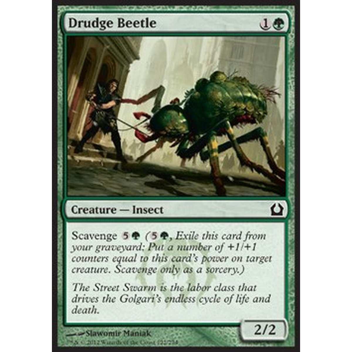 Drudge Beetle - Scarabeo di Fatica - [RTR] [NM] [Foil]