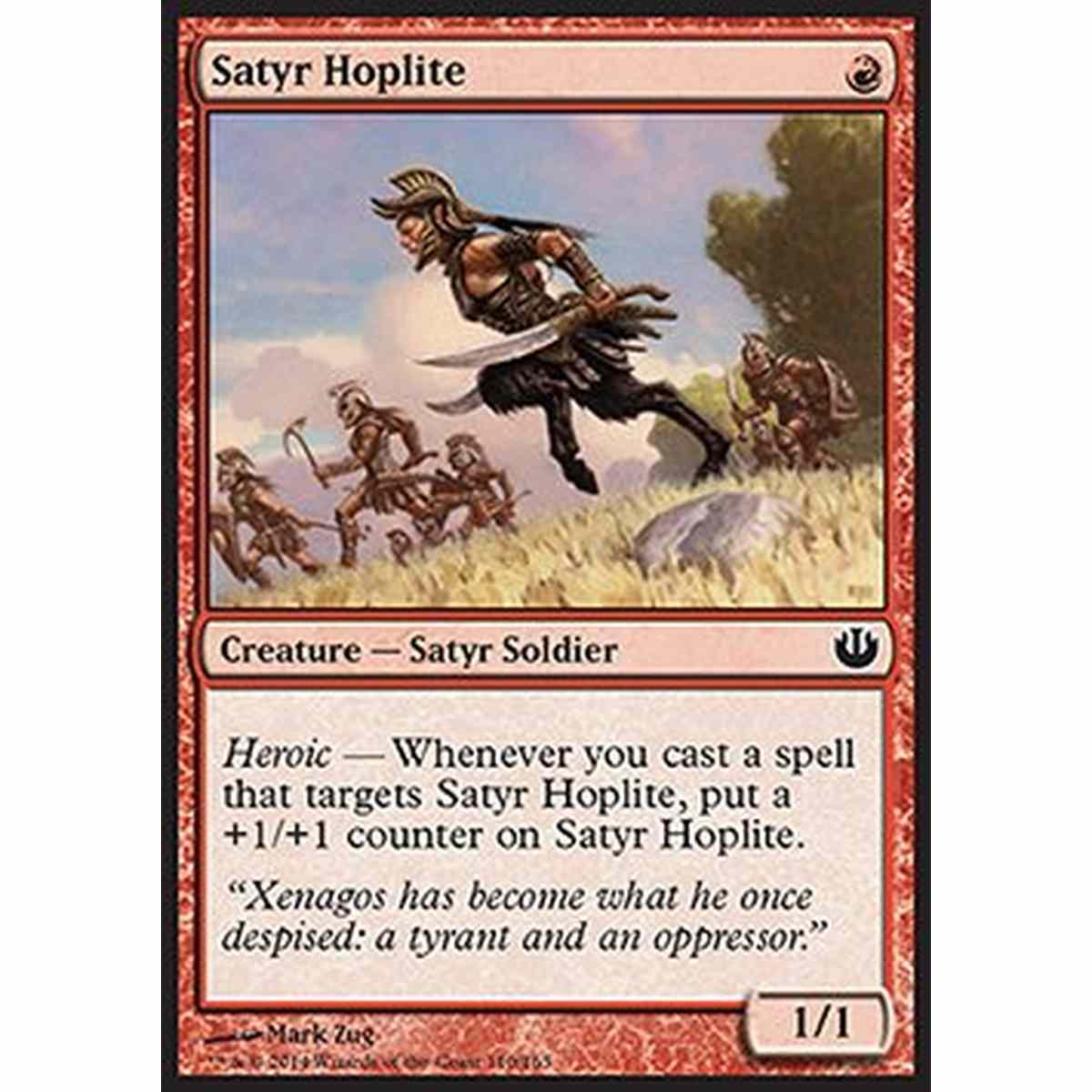 Satyr Hoplite - Satiro Oplita - [JOU] [NM] [Foil]