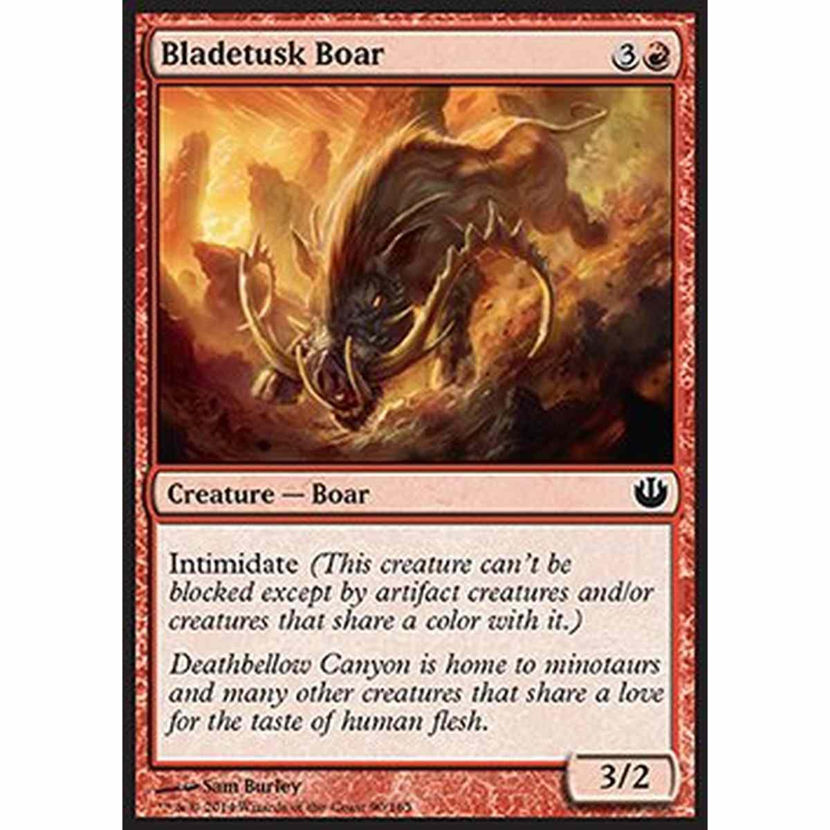 Bladetusk Boar - Cinghiale Zannaffilata - [JOU] [NM] [Foil]