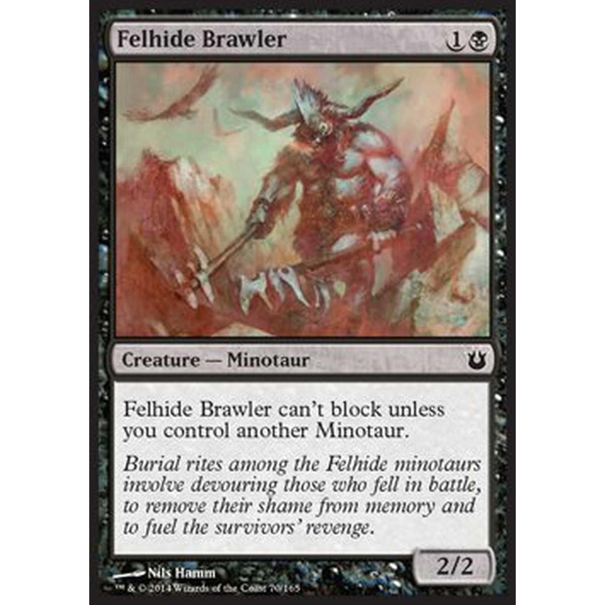 Felhide Brawler - Lottatore Velloirsuto - [BNG] [NM] [Foil]