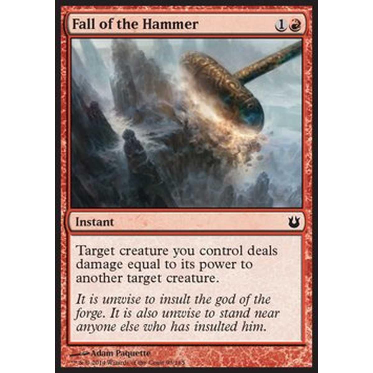 Fall of the Hammer - Schianto del Martello - [BNG] [NM] [Foil]