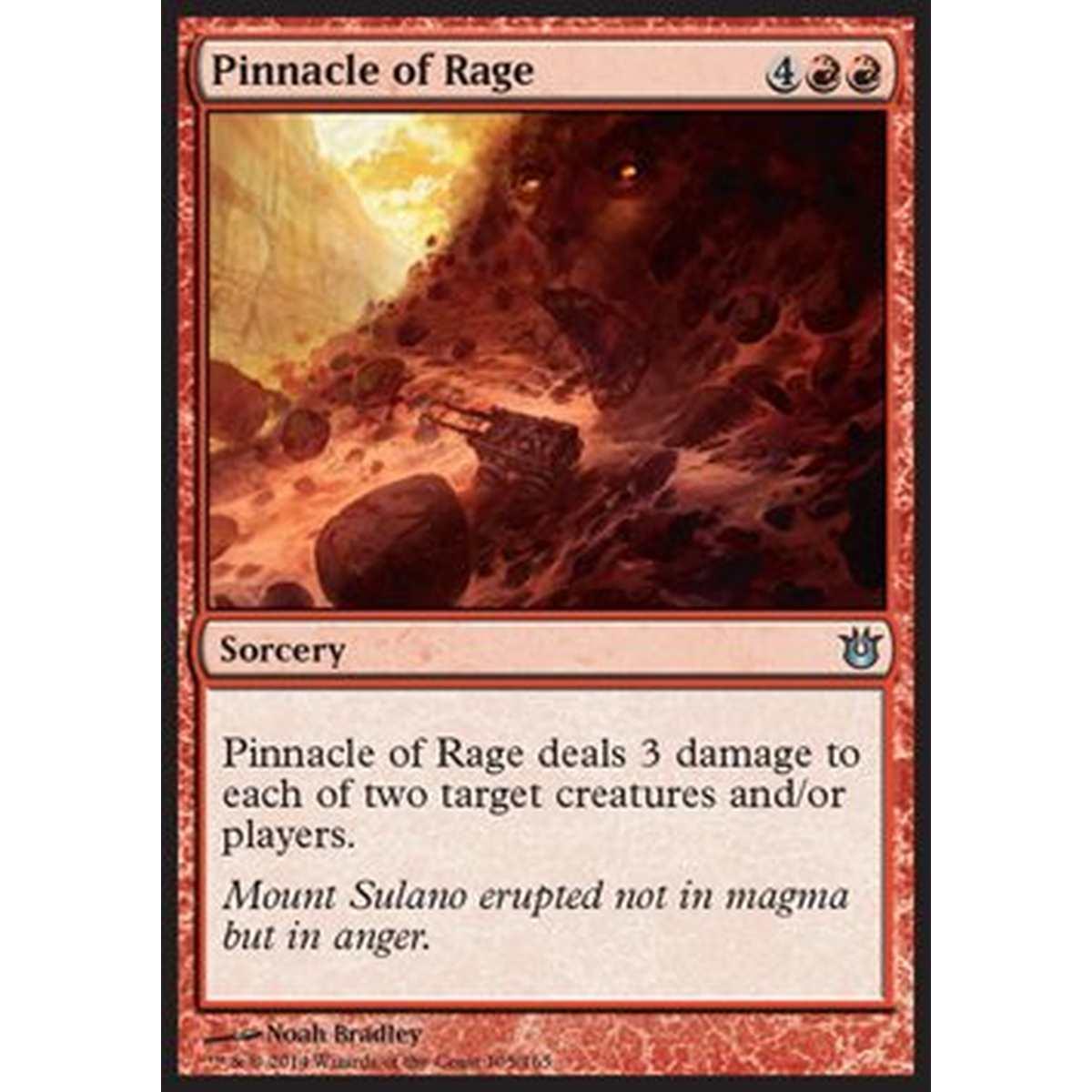 Pinnacle of Rage - Culmine della Furia - [BNG] [NM] [Foil]