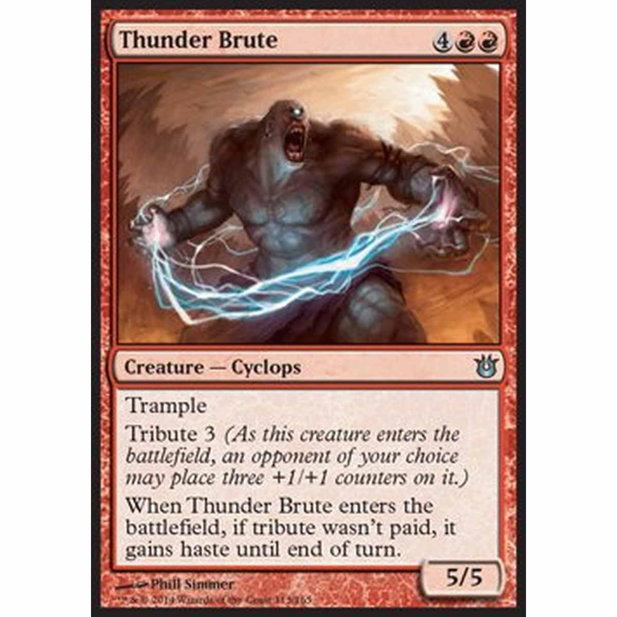 Thunder Brute - Bruto della Folgore - [BNG] [NM] [Foil]