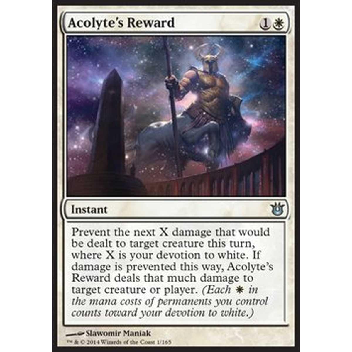 Acolyte's Reward - Ricompensa dell'Accolito - [BNG] [NM] [Foil]