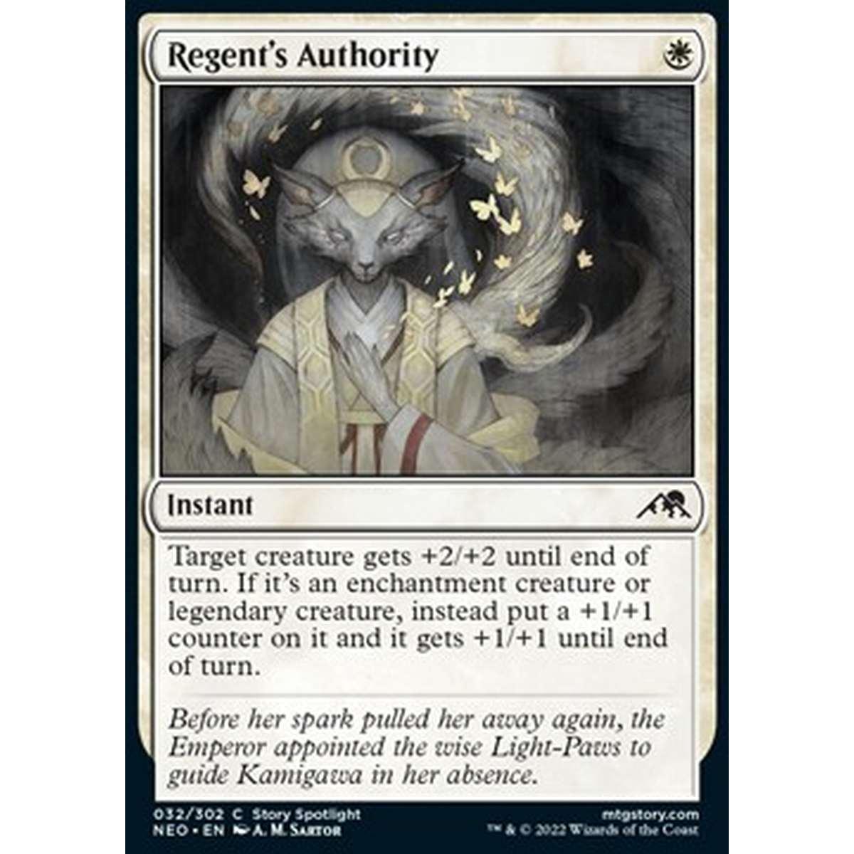Regent's Authority - Prestigio della Reggente - [NEO] [NM]