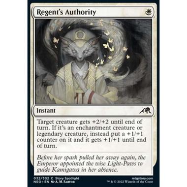 Regent's Authority - Prestigio della Reggente - [NEO] [NM]
