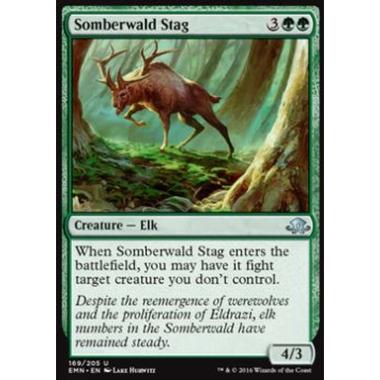 Somberwald Stag - Cervo di Somberwald - [EMN] [NM] [Foil]