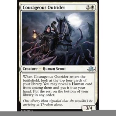 Courageous Outrider - Battipista Coraggiosa - [EMN] [NM] [Foil]